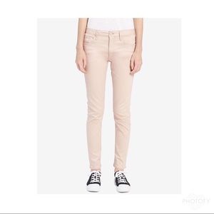 Calvin Klein Blush Pink stretch jeans size 10